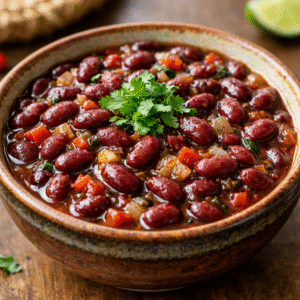 Frijoles rojos arreglados