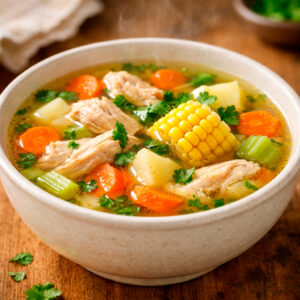 Sopa de pollo