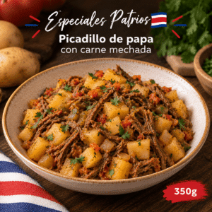 Especiales Patrios 🇨🇷 Picadillo de papa con carne mechada (350g)