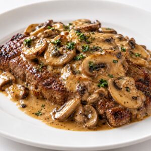Lomito de res en salsa de hongos 250g